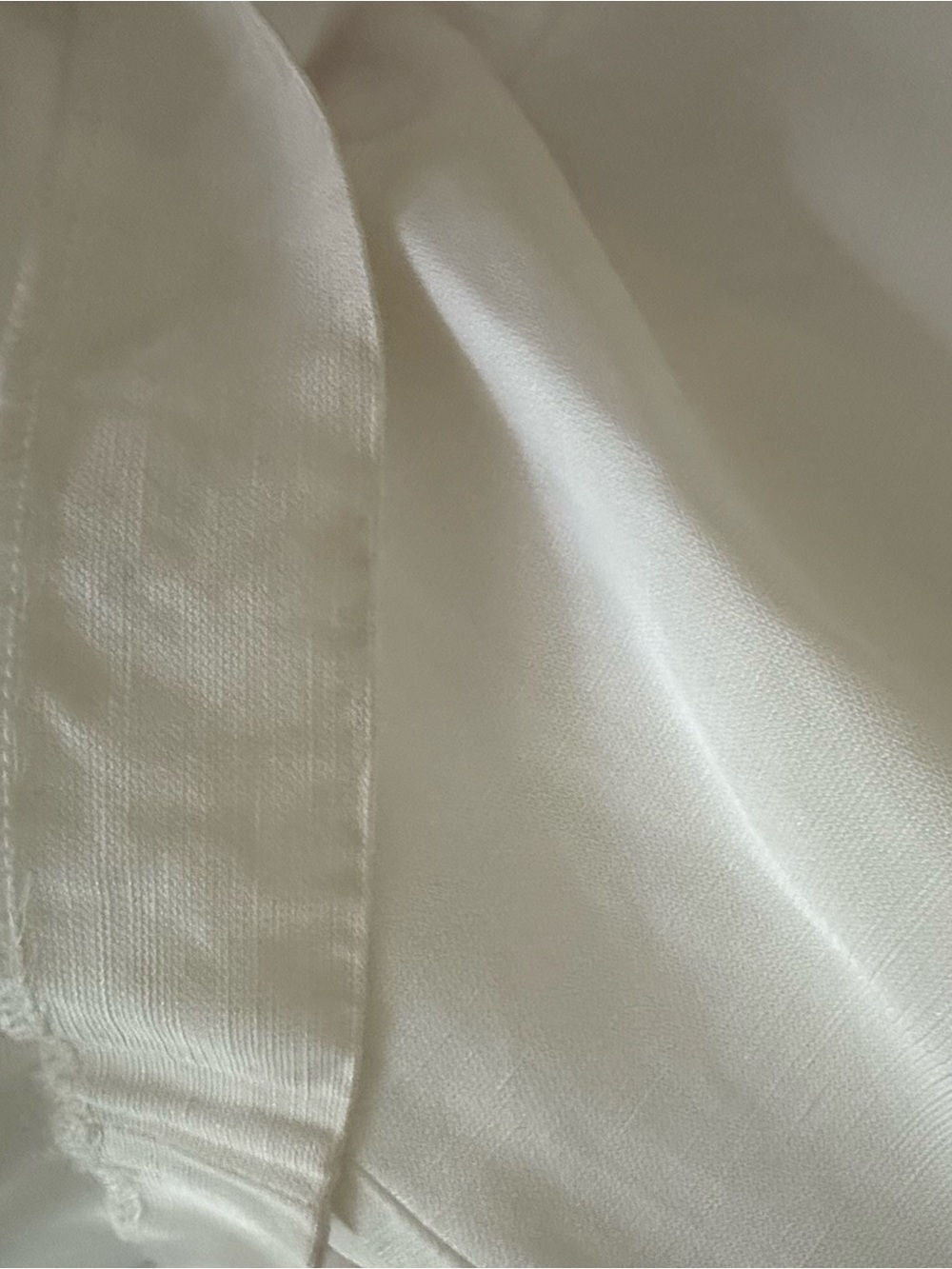 Sandro White High Rise Linen Blend Wide Leg Pants Size 36 - Picture 7 of 7
